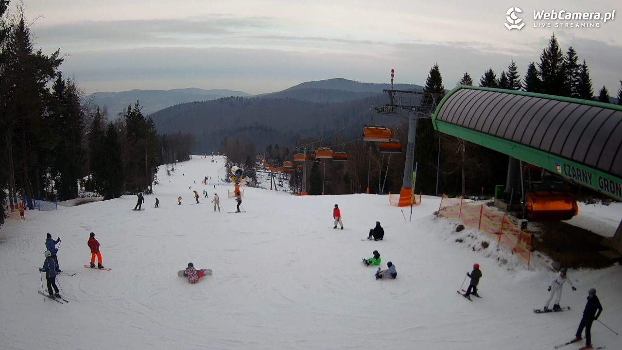 CZARNY GROŃ - Rzyki górna stacja - 28 styczeń 2026, 14:35