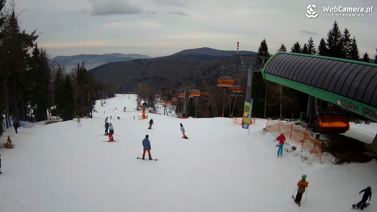 CZARNY GROŃ - Rzyki górna stacja - 26 styczeń 2026, 13:28