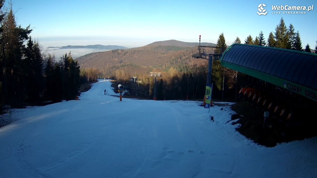 CZARNY GROŃ - Rzyki górna stacja - 20 grudzień 2025, 13:33
