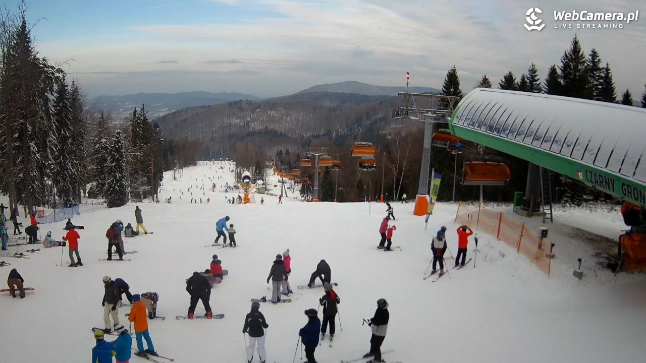 CZARNY GROŃ - Rzyki górna stacja - 06 styczeń 2026, 11:52