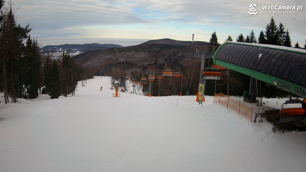 CZARNY GROŃ - Rzyki górna stacja - 03 grudzień 2025, 11:48