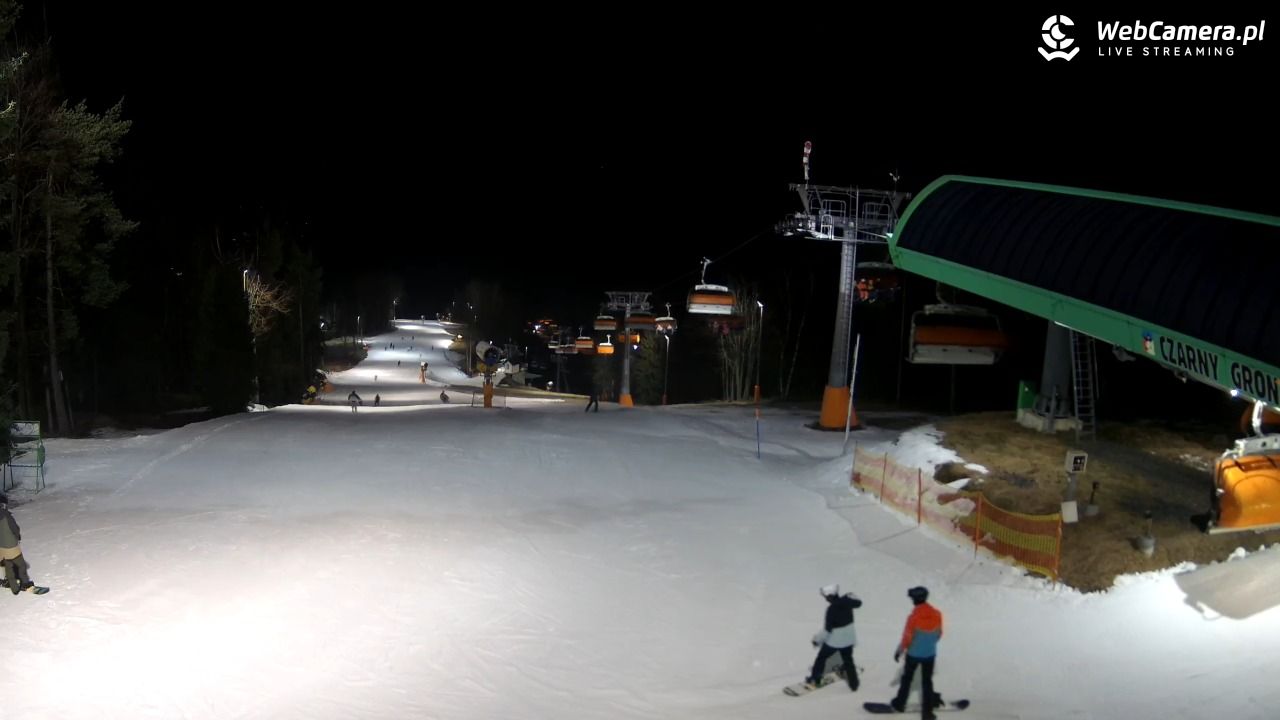 CZARNY GROŃ - Rzyki górna stacja - 14 grudzień 2025, 17:28