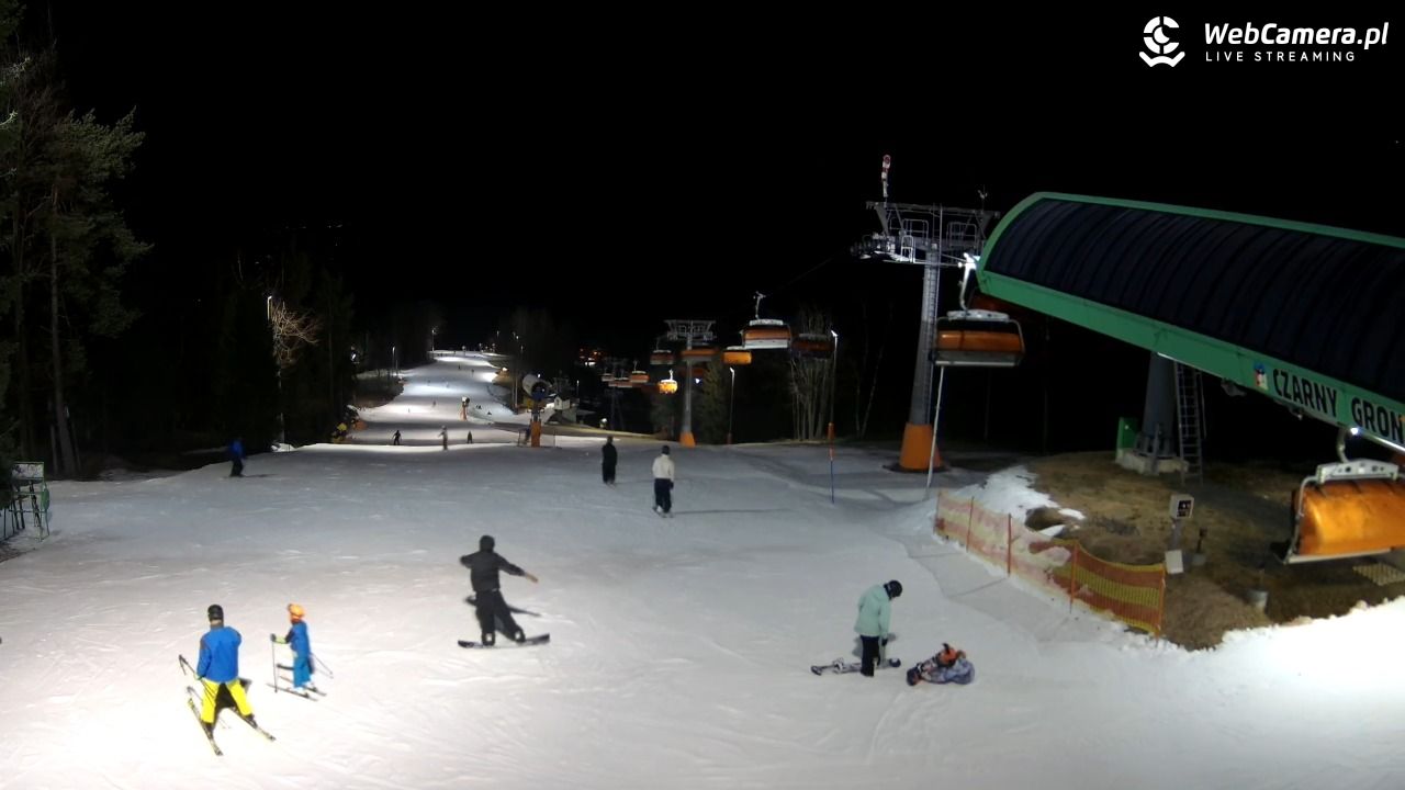 CZARNY GROŃ - Rzyki górna stacja - 14 grudzień 2025, 18:37