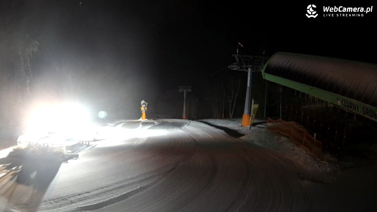 CZARNY GROŃ - Rzyki górna stacja - 27 grudzień 2025, 22:35