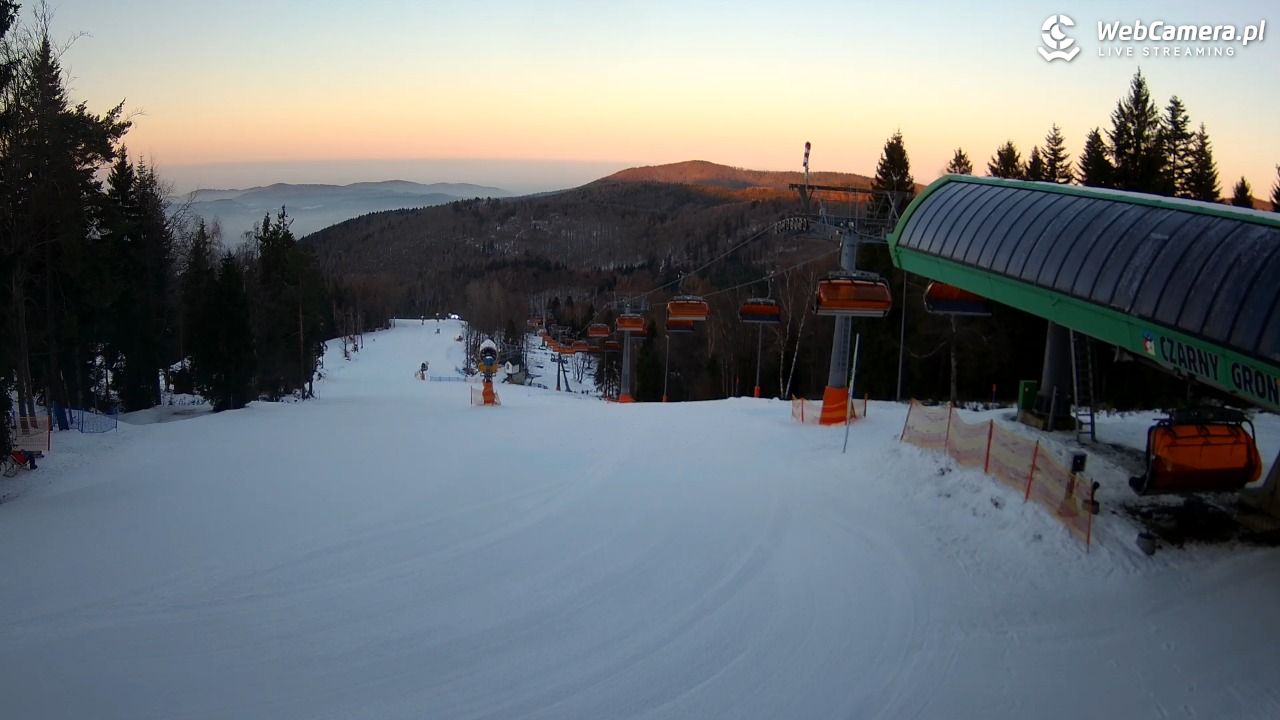 CZARNY GROŃ - Rzyki górna stacja - 17 styczeń 2026, 15:53