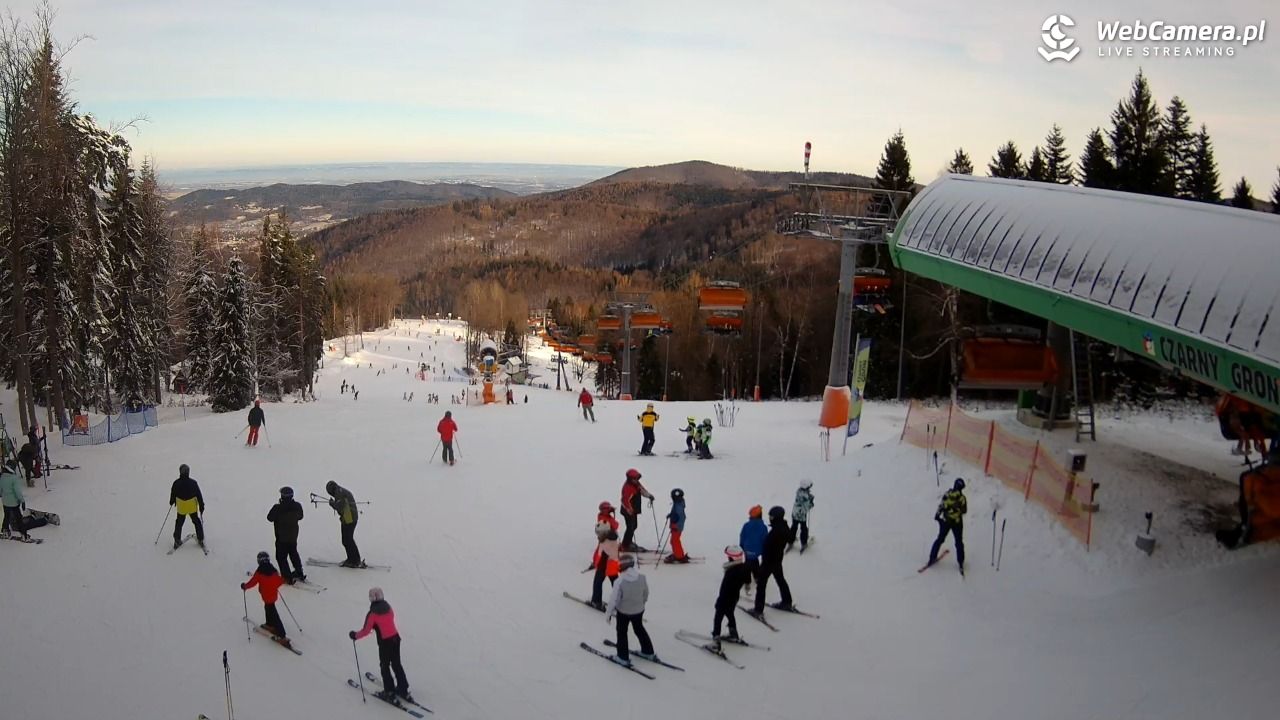 CZARNY GROŃ - Rzyki górna stacja - 05 styczeń 2026, 10:00