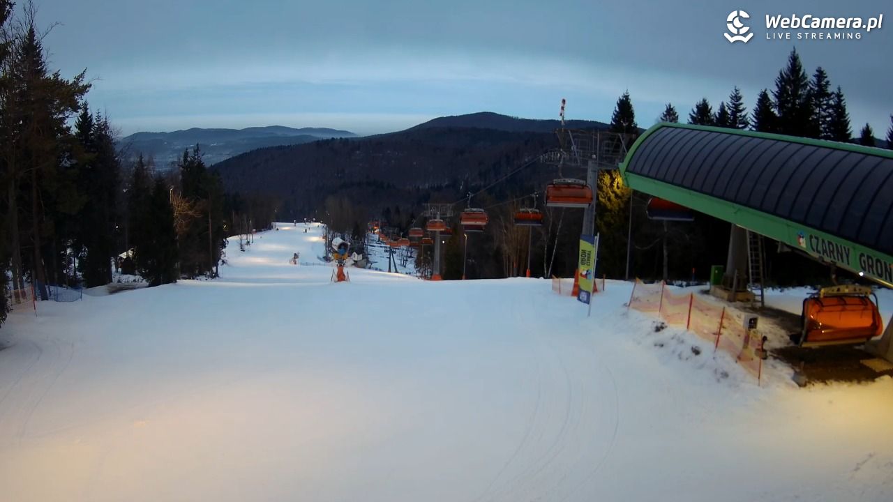CZARNY GROŃ - Rzyki górna stacja - 25 styczeń 2026, 16:31