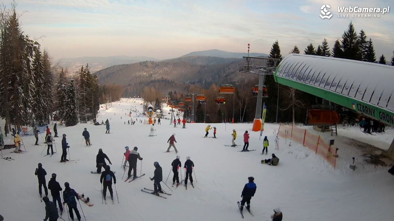 CZARNY GROŃ - Rzyki górna stacja - 06 styczeń 2026, 10:04