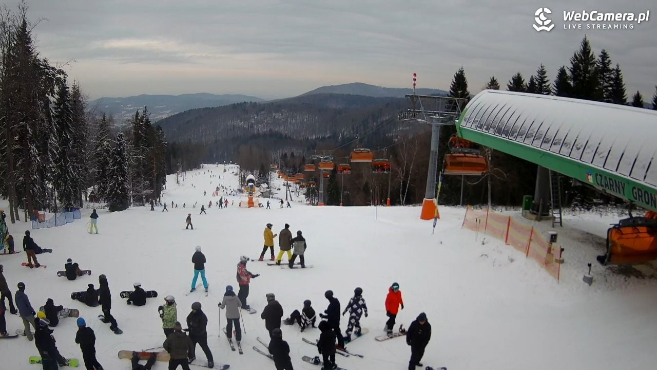 CZARNY GROŃ - Rzyki górna stacja - 06 styczeń 2026, 13:47