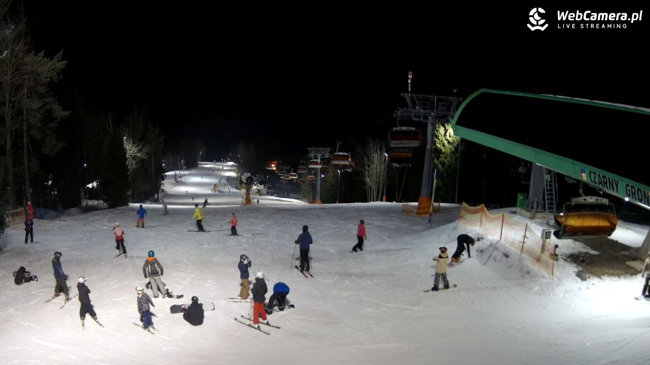 CZARNY GROŃ - Rzyki górna stacja - 24 styczeń 2026, 20:17