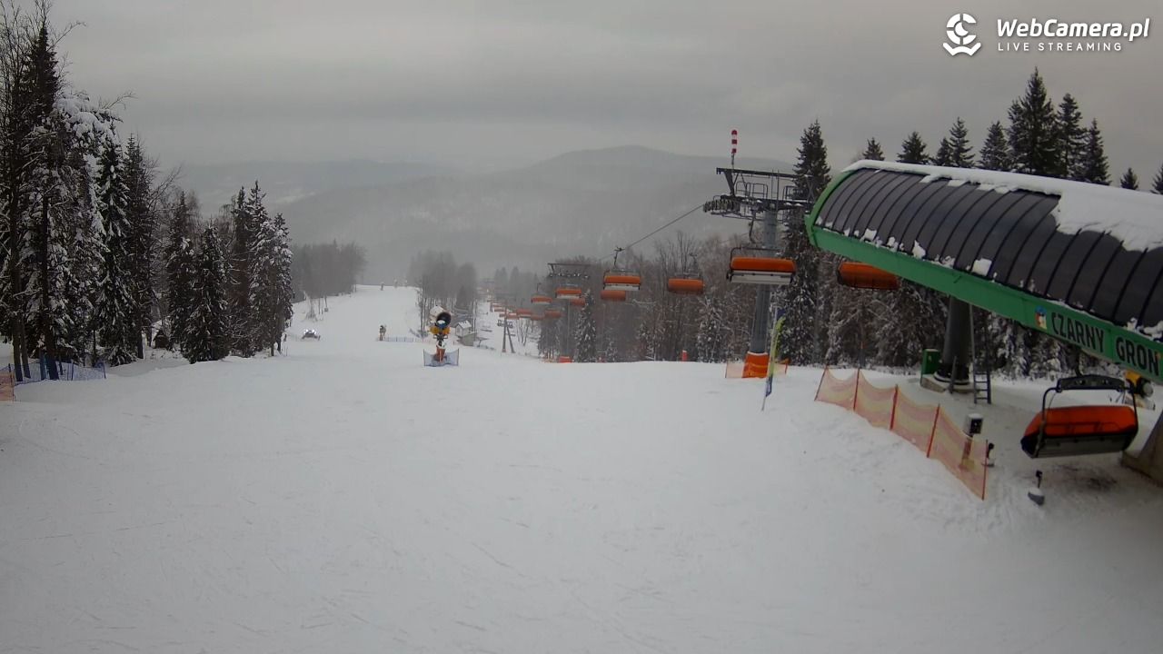 CZARNY GROŃ - Rzyki górna stacja - 21 luty 2026, 15:19
