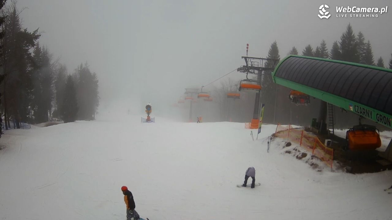 CZARNY GROŃ - Rzyki górna stacja - 07 luty 2026, 08:39