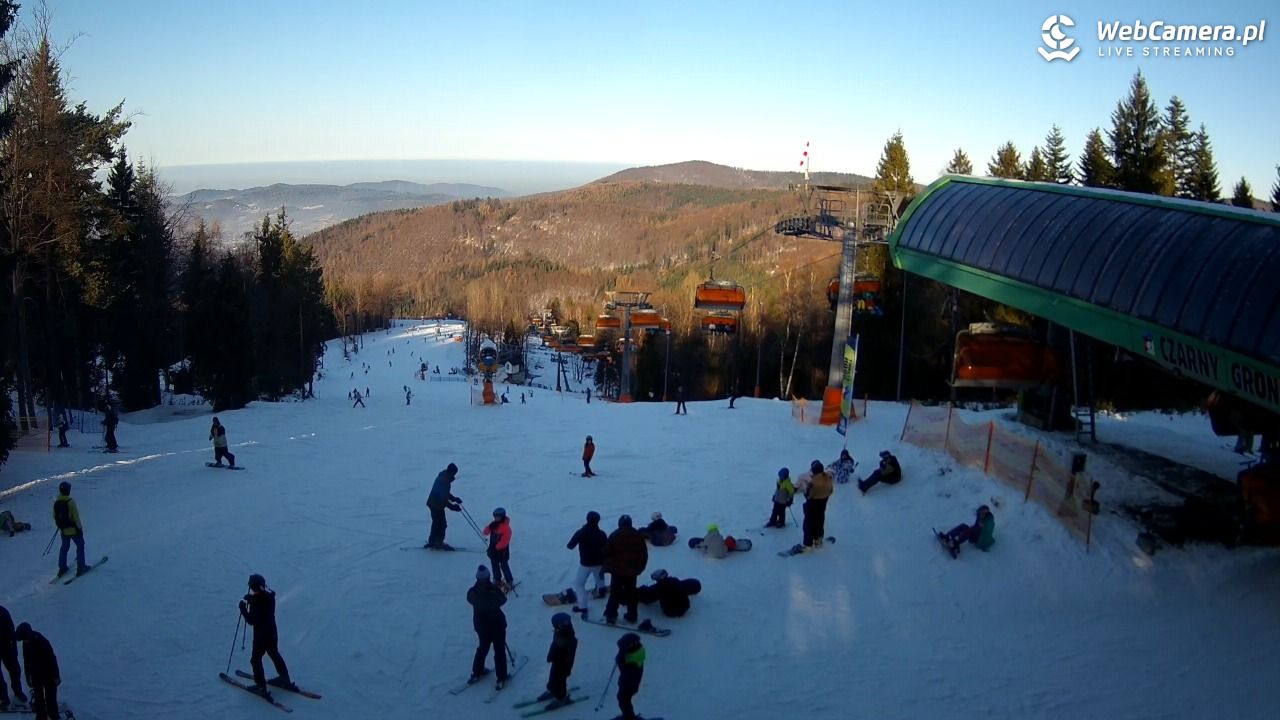 CZARNY GROŃ - Rzyki górna stacja - 17 styczeń 2026, 14:14