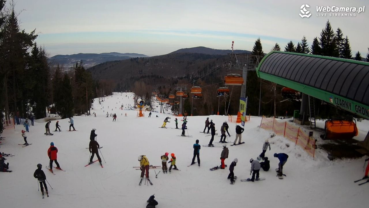 CZARNY GROŃ - Rzyki górna stacja - 25 styczeń 2026, 12:17