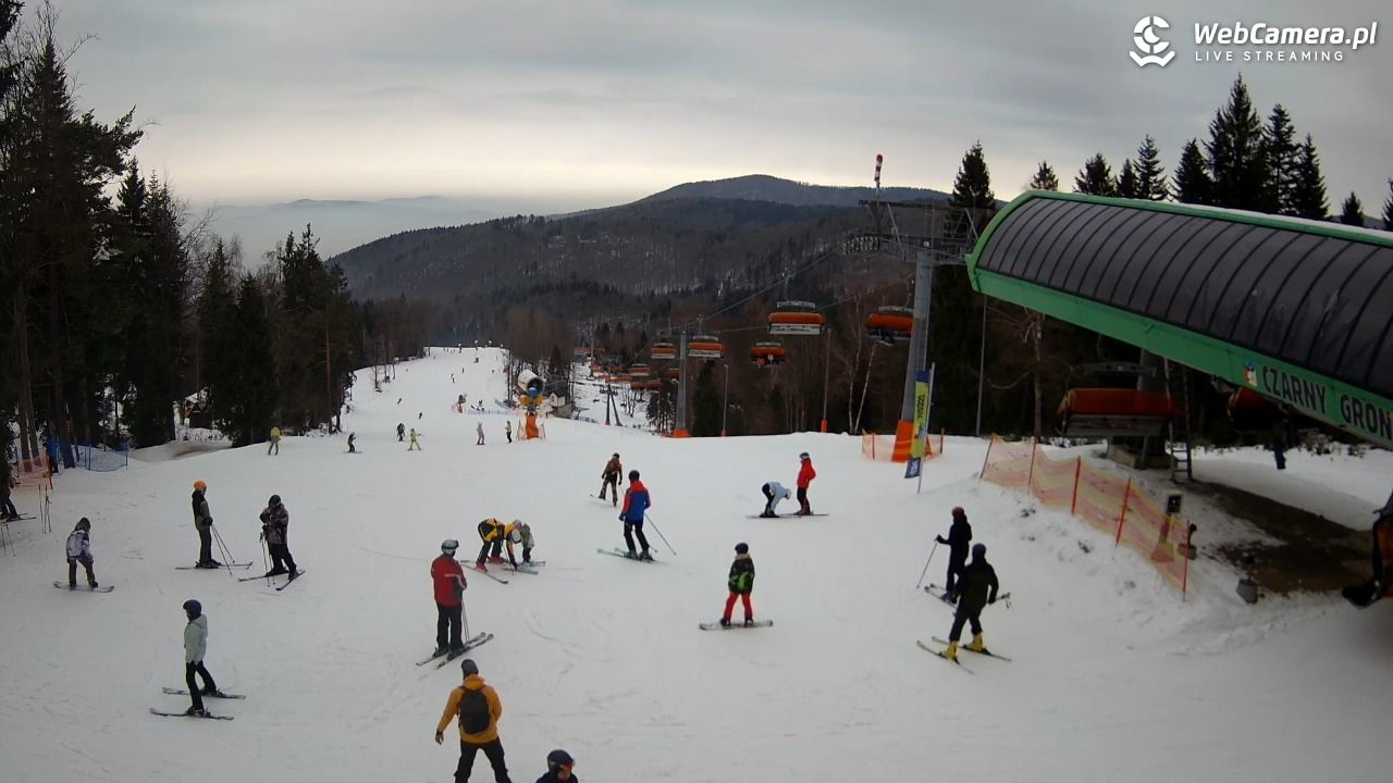 CZARNY GROŃ - Rzyki górna stacja - 24 styczeń 2026, 09:06