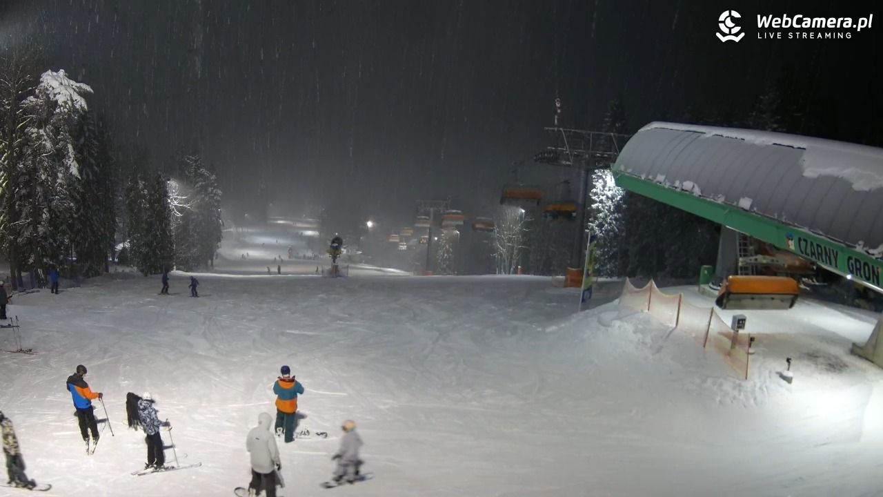 CZARNY GROŃ - Rzyki górna stacja - 21 luty 2026, 18:27