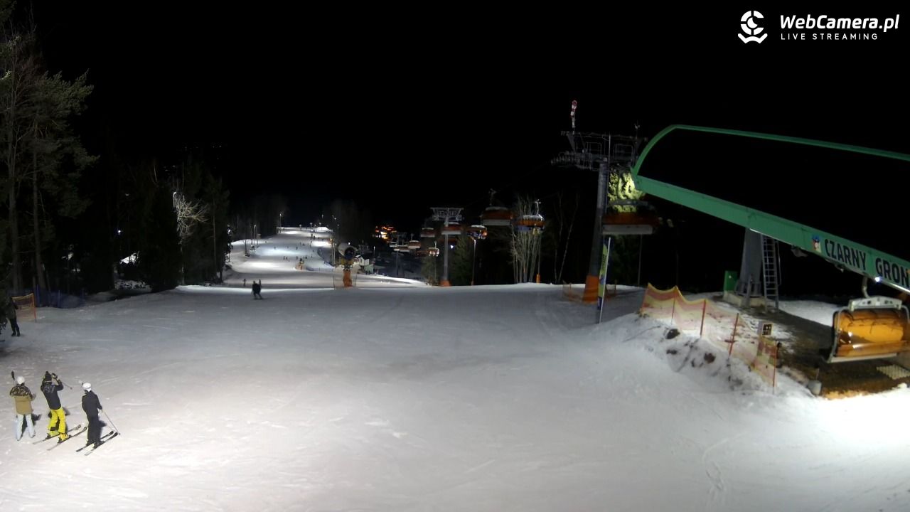 CZARNY GROŃ - Rzyki górna stacja - 26 styczeń 2026, 18:24