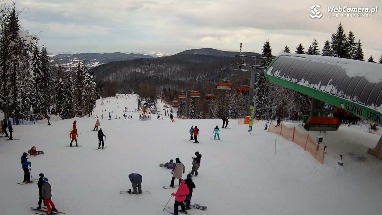 CZARNY GROŃ - Rzyki górna stacja - 21 luty 2026, 10:42