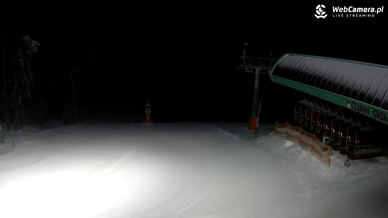 CZARNY GROŃ - Rzyki górna stacja - 30 grudzień 2025, 22:37