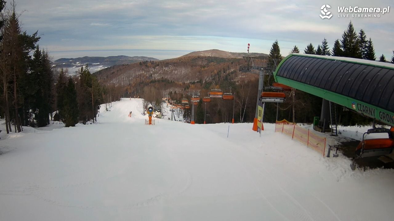 CZARNY GROŃ - Rzyki górna stacja - 03 grudzień 2025, 12:31
