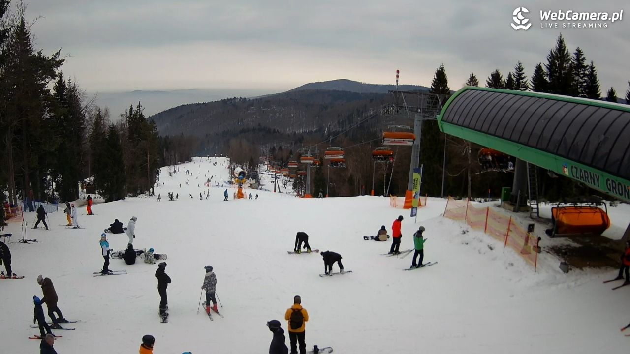 CZARNY GROŃ - Rzyki górna stacja - 24 styczeń 2026, 10:51