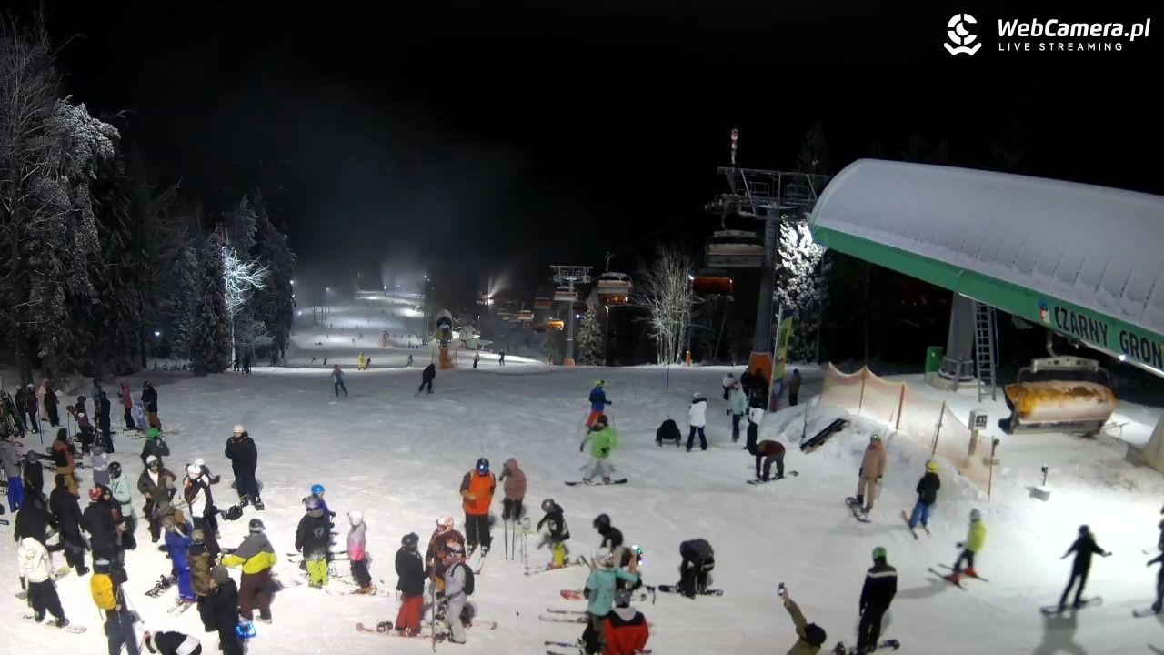 CZARNY GROŃ - Rzyki górna stacja - 31 grudzień 2025, 23:41