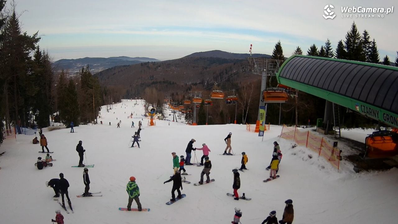CZARNY GROŃ - Rzyki górna stacja - 25 styczeń 2026, 11:58