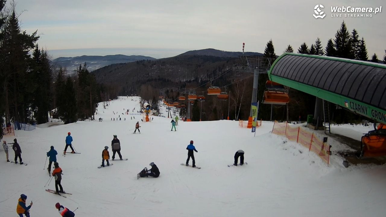 CZARNY GROŃ - Rzyki górna stacja - 22 styczeń 2026, 10:49