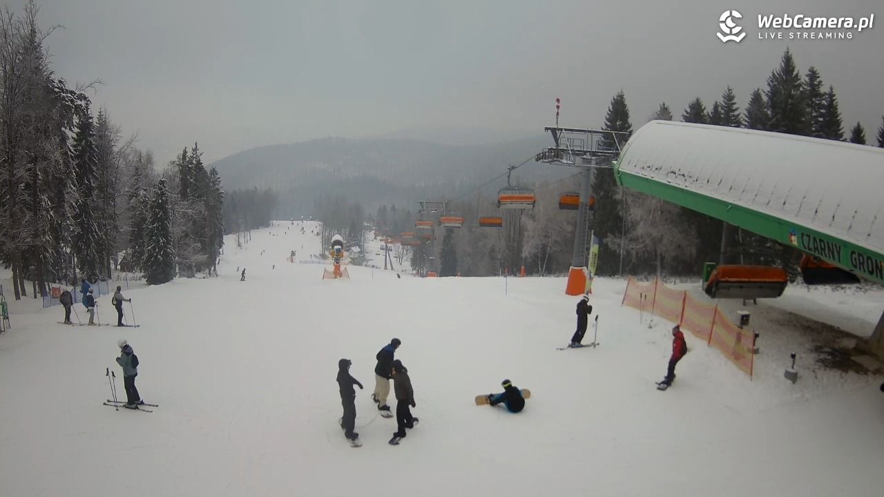 CZARNY GROŃ - Rzyki górna stacja - 07 styczeń 2026, 13:16