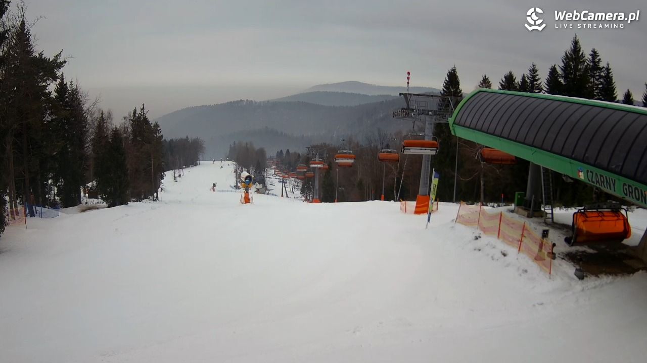 CZARNY GROŃ - Rzyki górna stacja - 24 styczeń 2026, 15:27