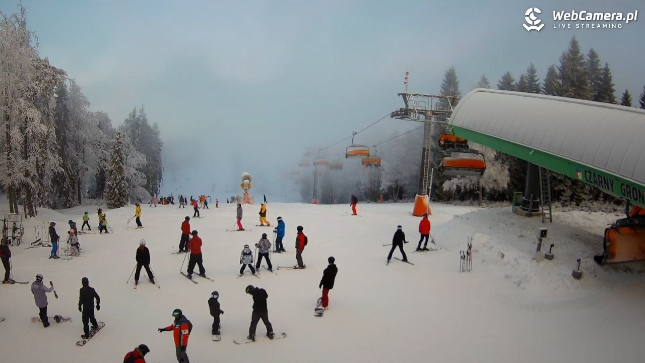 CZARNY GROŃ - Rzyki górna stacja - 27 grudzień 2025, 11:24