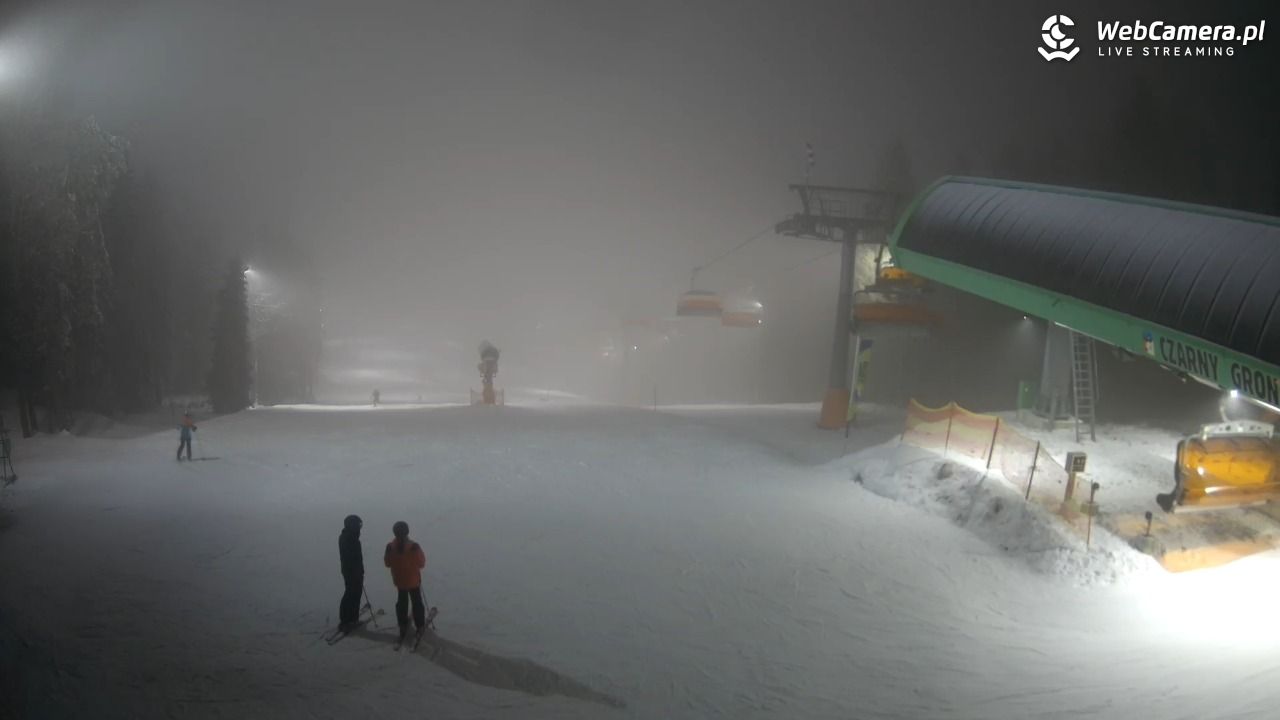 CZARNY GROŃ - Rzyki górna stacja - 27 grudzień 2025, 20:56
