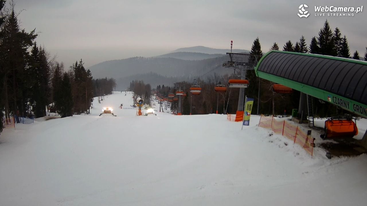 CZARNY GROŃ - Rzyki górna stacja - 24 styczeń 2026, 15:34