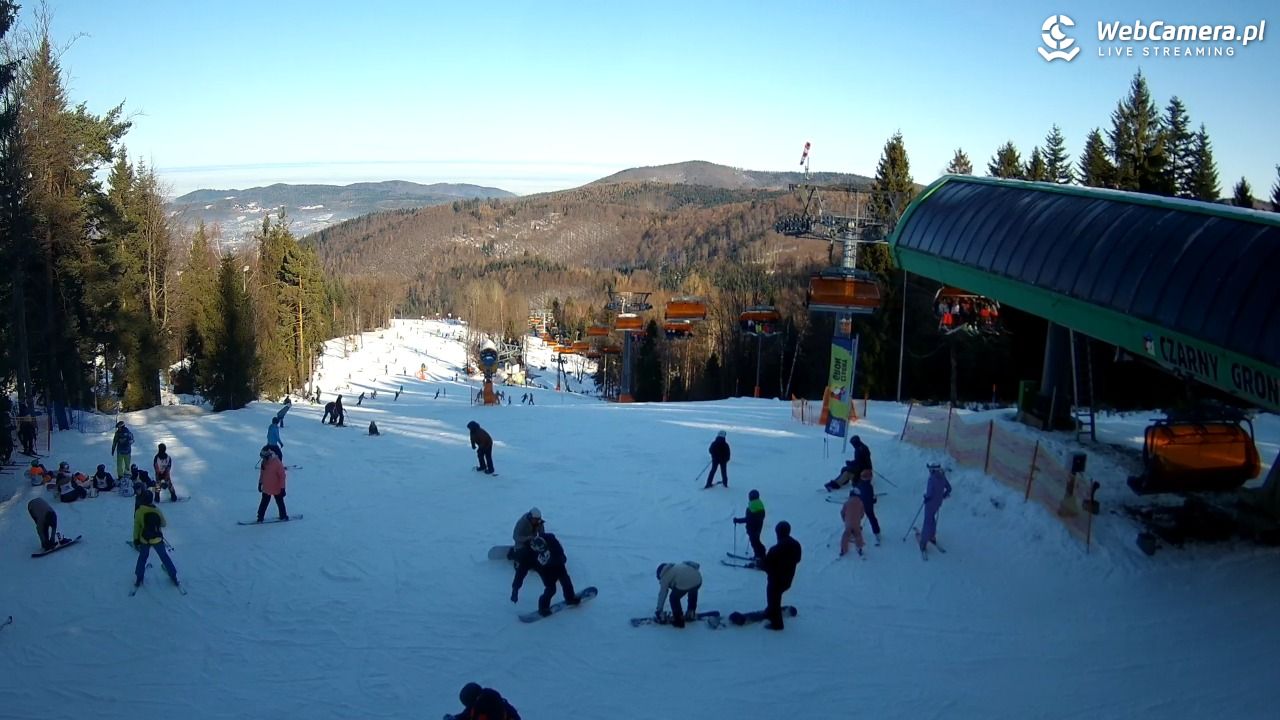 CZARNY GROŃ - Rzyki górna stacja - 17 styczeń 2026, 11:19