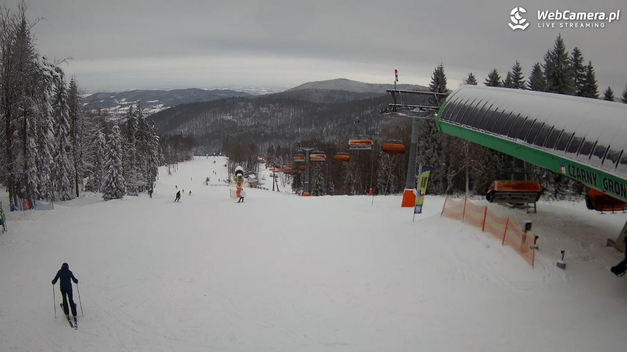 CZARNY GROŃ - Rzyki górna stacja - 12 styczeń 2026, 11:00