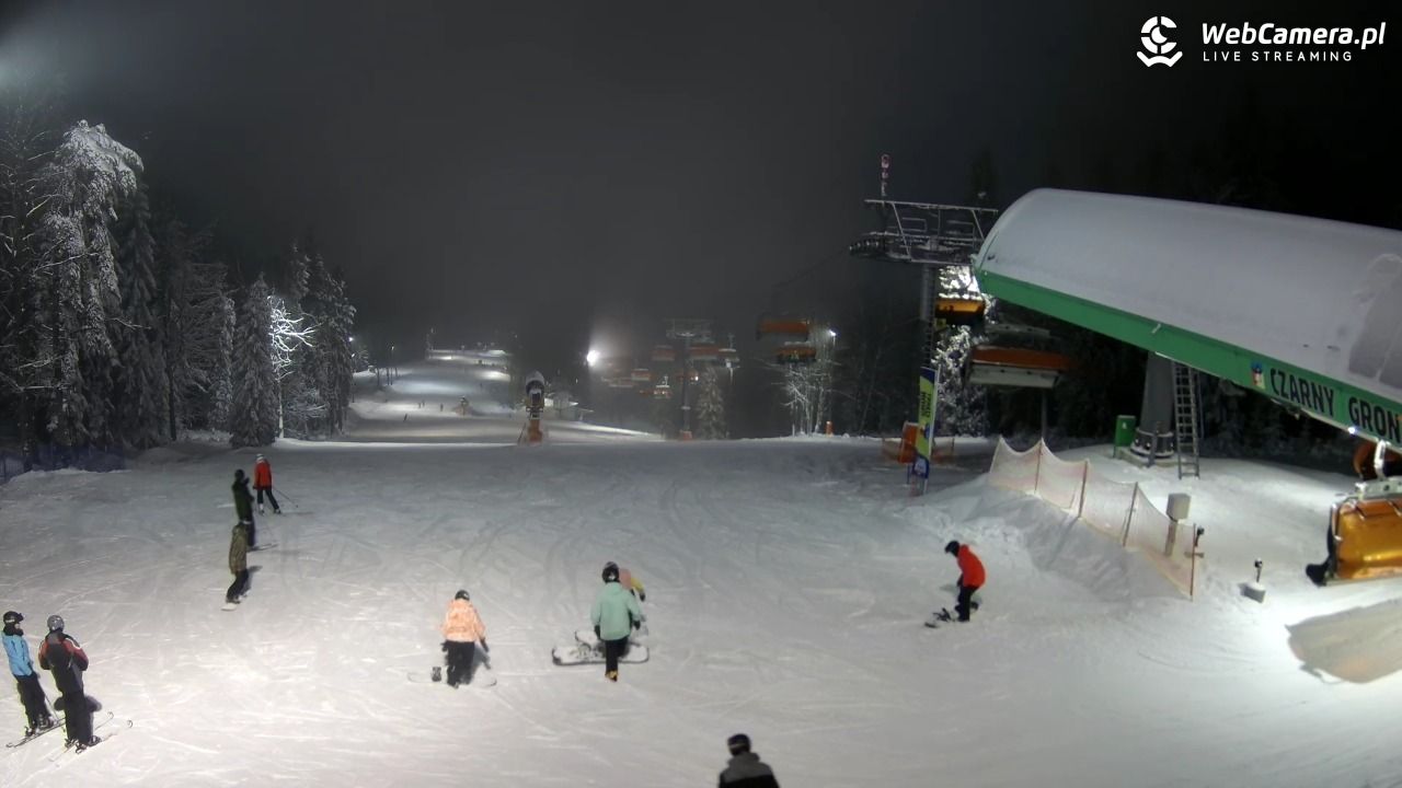 CZARNY GROŃ - Rzyki górna stacja - 13 styczeń 2026, 18:09