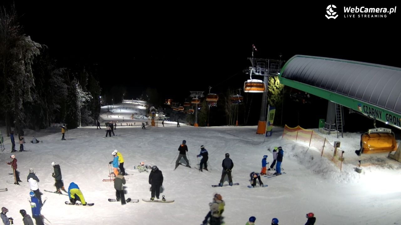 CZARNY GROŃ - Rzyki górna stacja - 27 grudzień 2025, 17:51