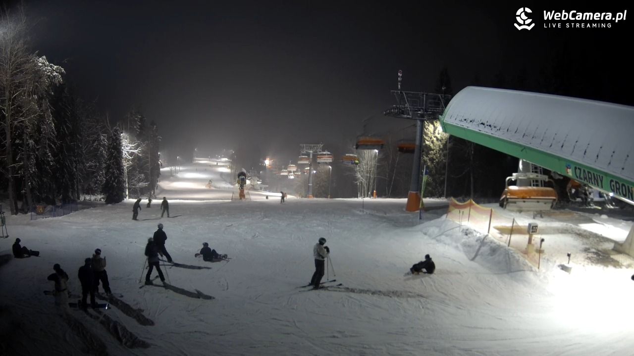 CZARNY GROŃ - Rzyki górna stacja - 06 styczeń 2026, 20:49