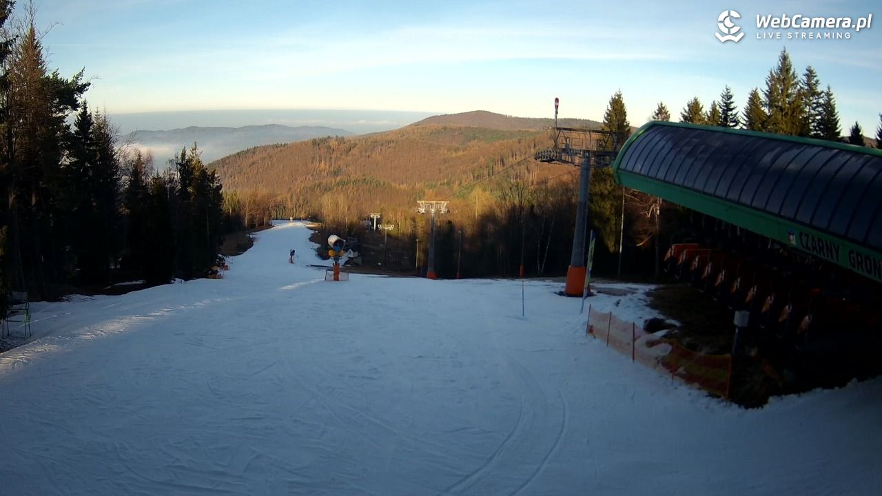 CZARNY GROŃ - Rzyki górna stacja - 15 grudzień 2025, 13:31