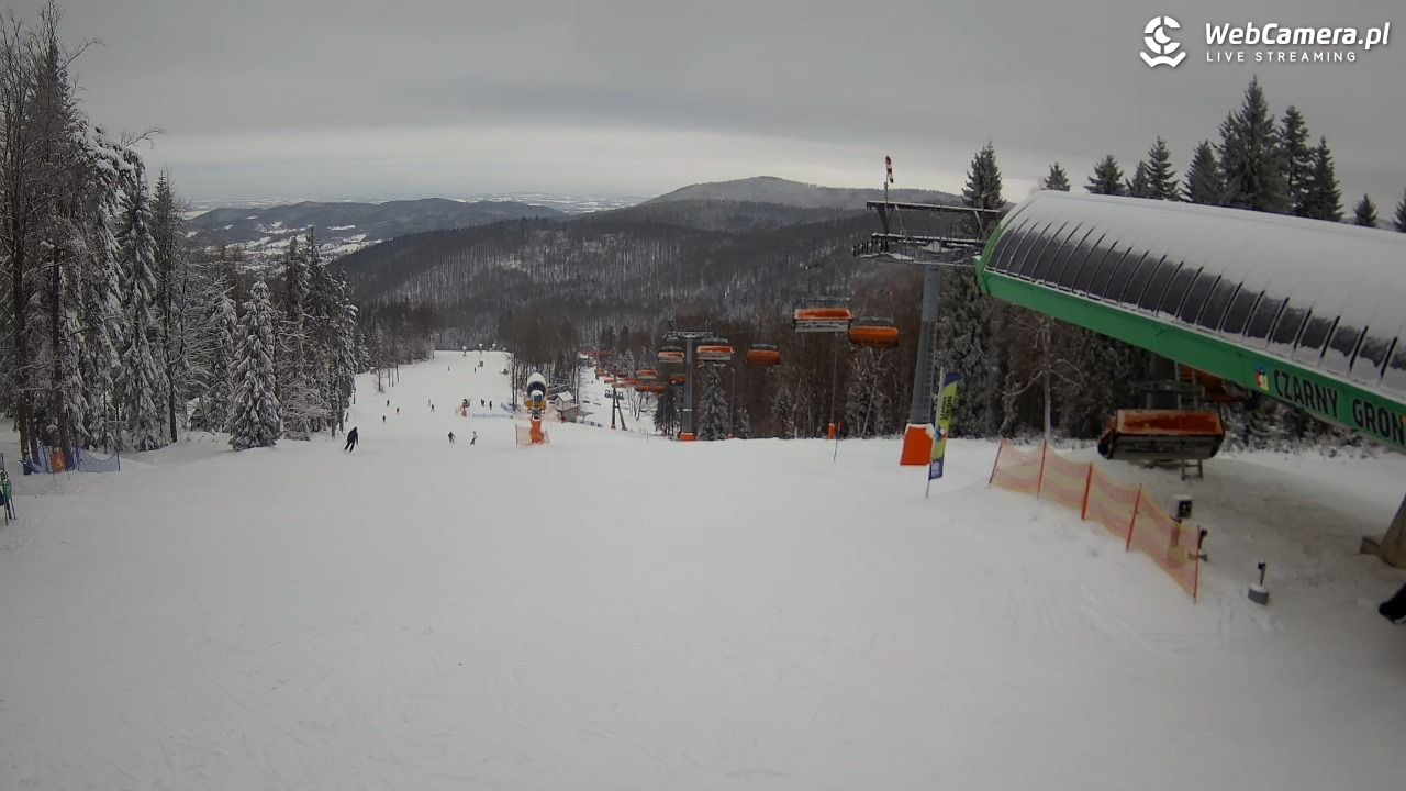 CZARNY GROŃ - Rzyki górna stacja - 12 styczeń 2026, 11:00