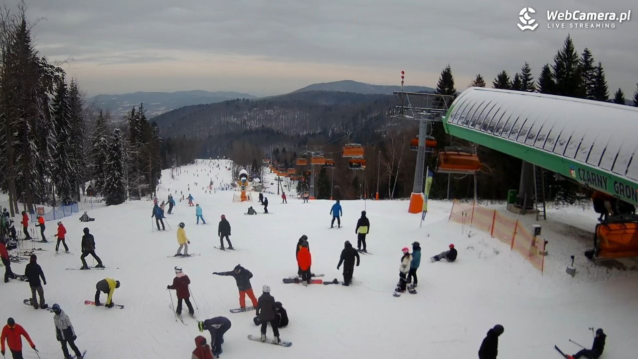 CZARNY GROŃ - Rzyki górna stacja - 06 styczeń 2026, 13:09