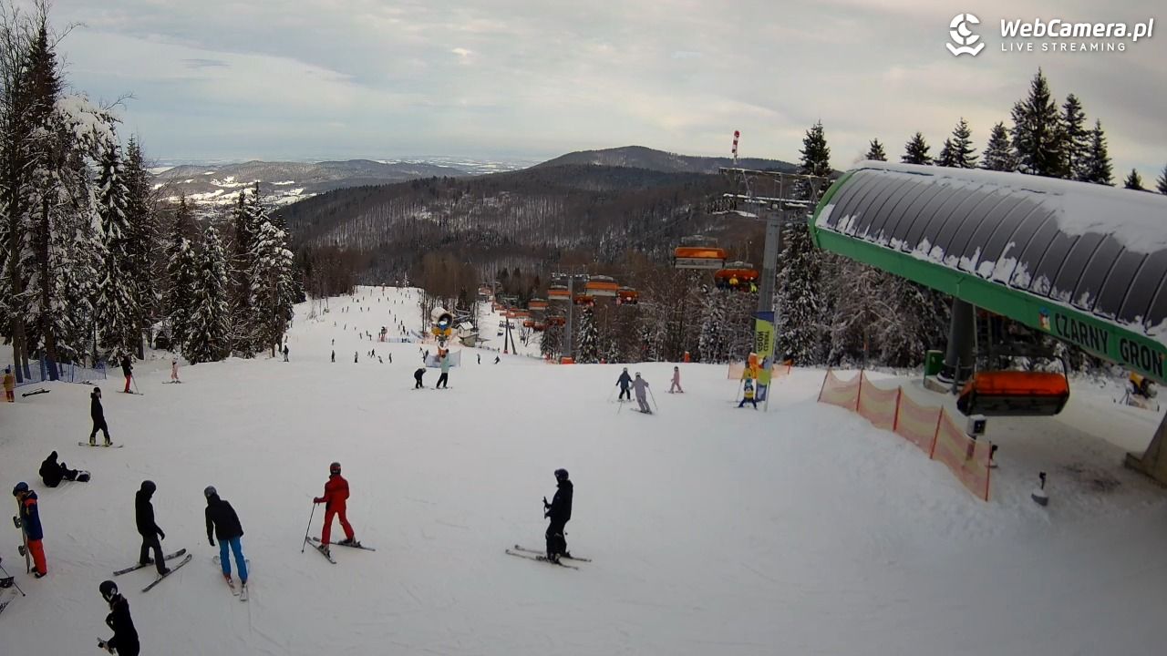 CZARNY GROŃ - Rzyki górna stacja - 21 luty 2026, 11:04