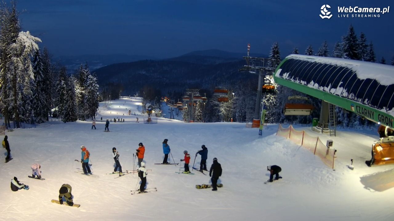 CZARNY GROŃ - Rzyki górna stacja - 20 luty 2026, 17:36