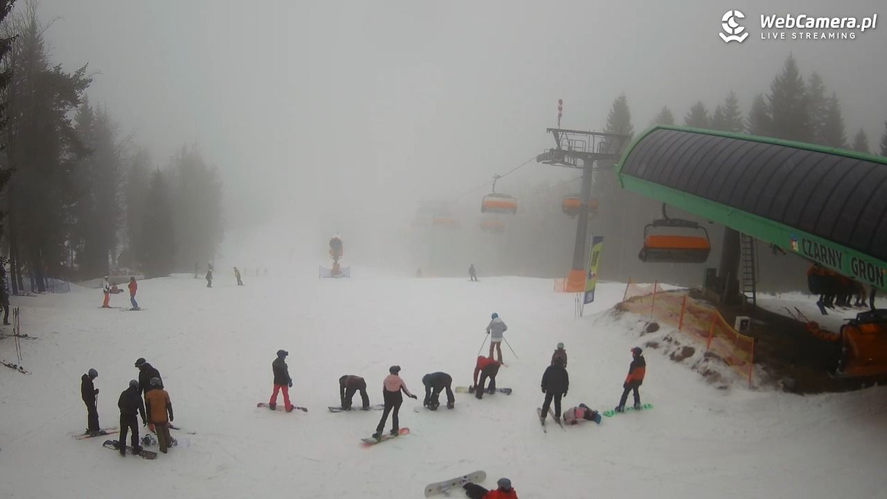 CZARNY GROŃ - Rzyki górna stacja - 07 luty 2026, 10:40