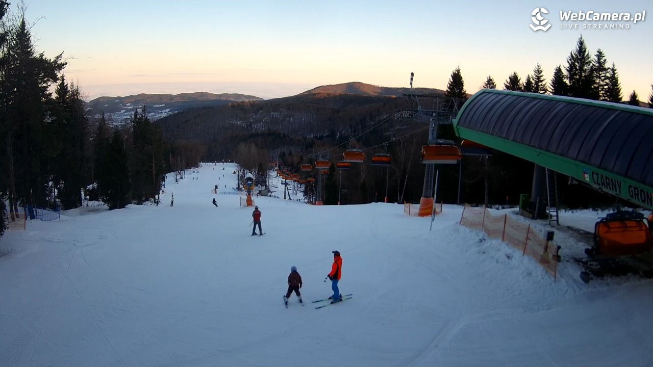 CZARNY GROŃ - Rzyki górna stacja - 17 styczeń 2026, 08:14