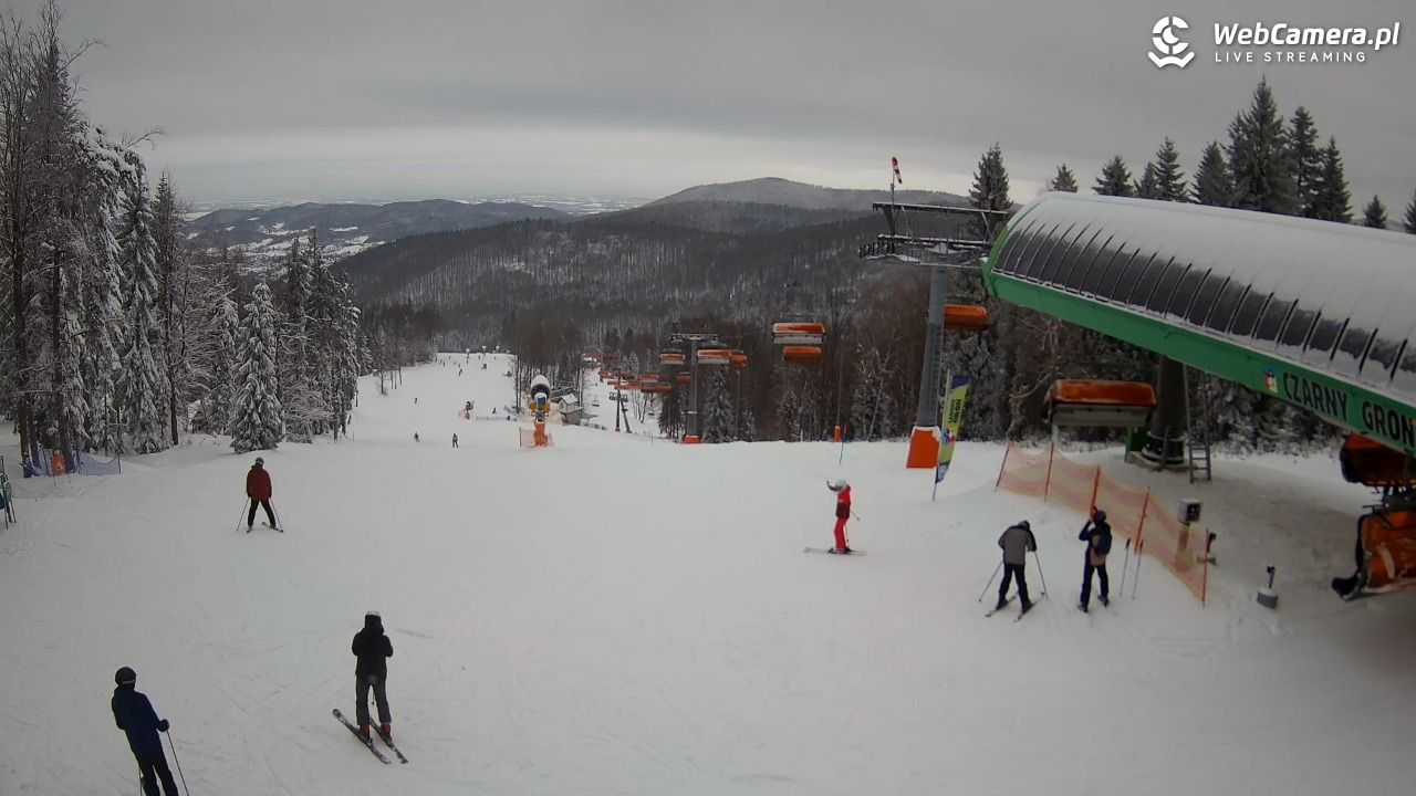 CZARNY GROŃ - Rzyki górna stacja - 12 styczeń 2026, 10:59