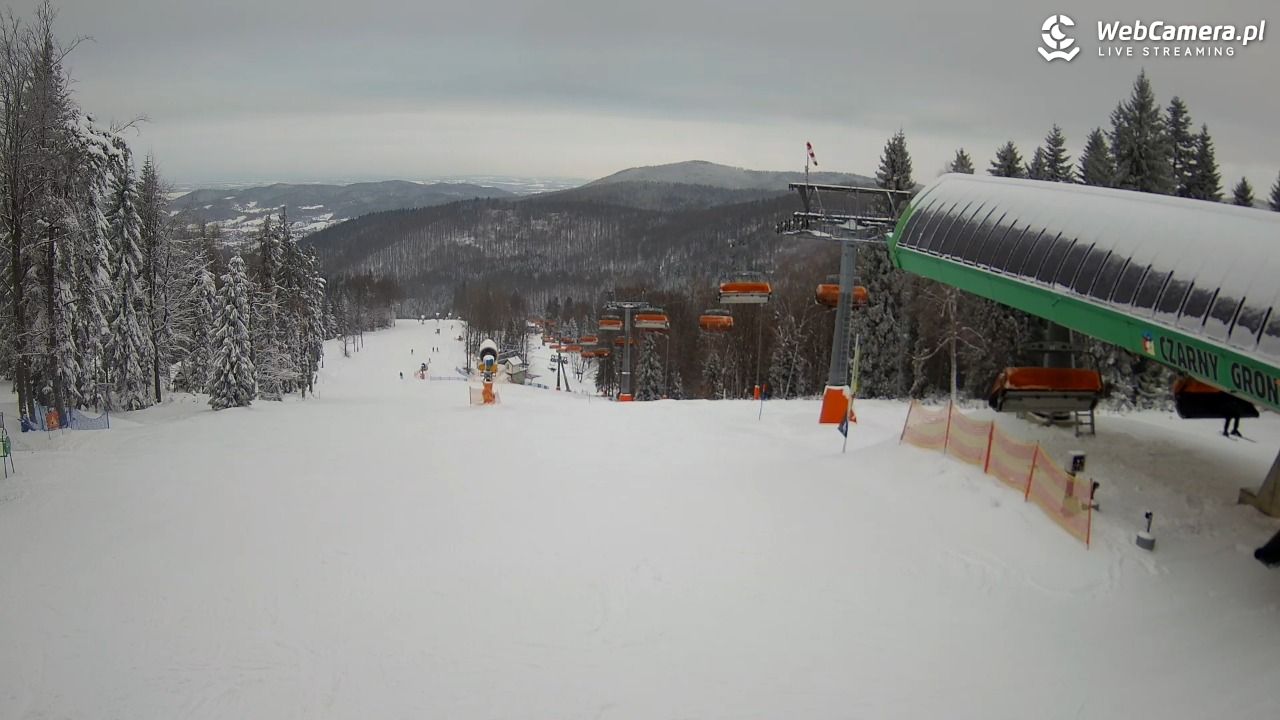 CZARNY GROŃ - Rzyki górna stacja - 12 styczeń 2026, 10:33