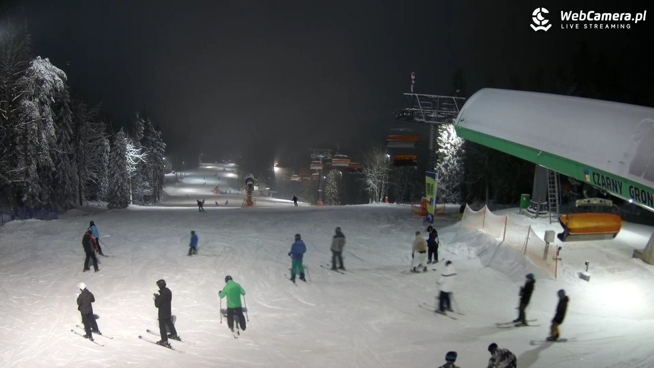 CZARNY GROŃ - Rzyki górna stacja - 13 styczeń 2026, 18:10