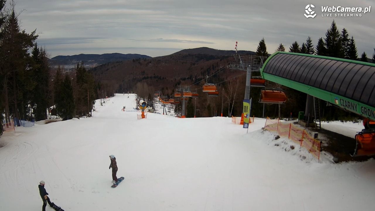 CZARNY GROŃ - Rzyki górna stacja - 26 styczeń 2026, 08:15