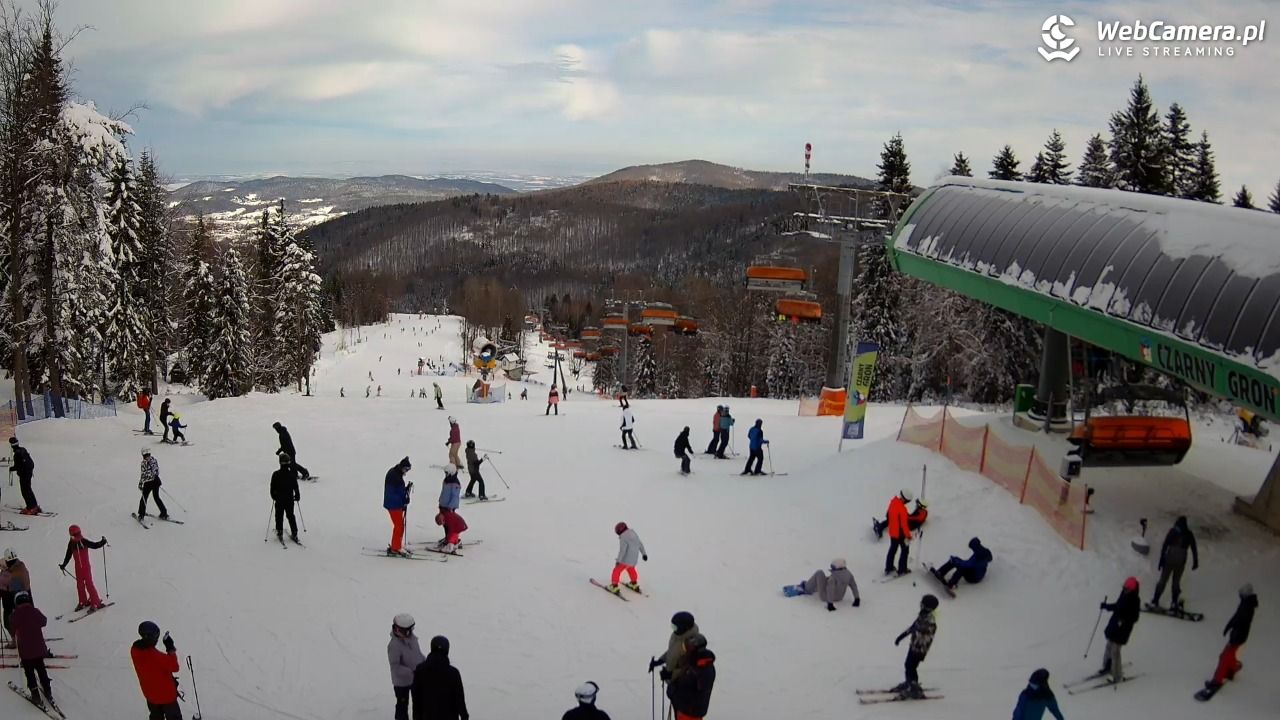 CZARNY GROŃ - Rzyki górna stacja - 21 luty 2026, 10:06